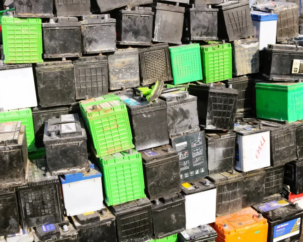 Battery recycling battery disposal
